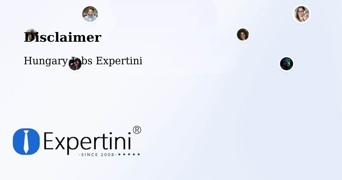 Disclaimer – Devecser - Hungary Jobs Expertini